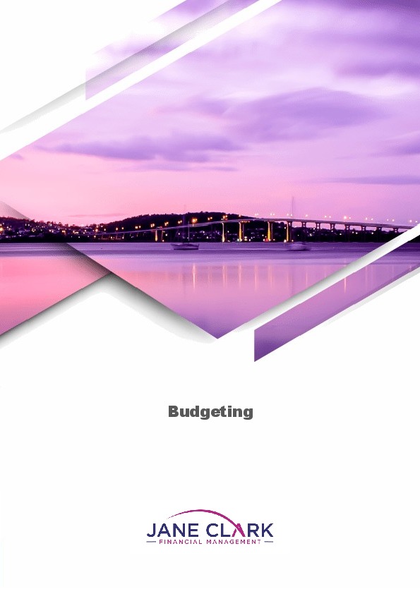 Budgeting